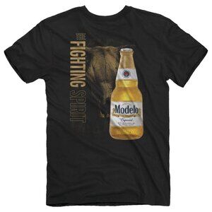 Modelo Fighting Spirit Skull Graphic Tee Adult T-shirt